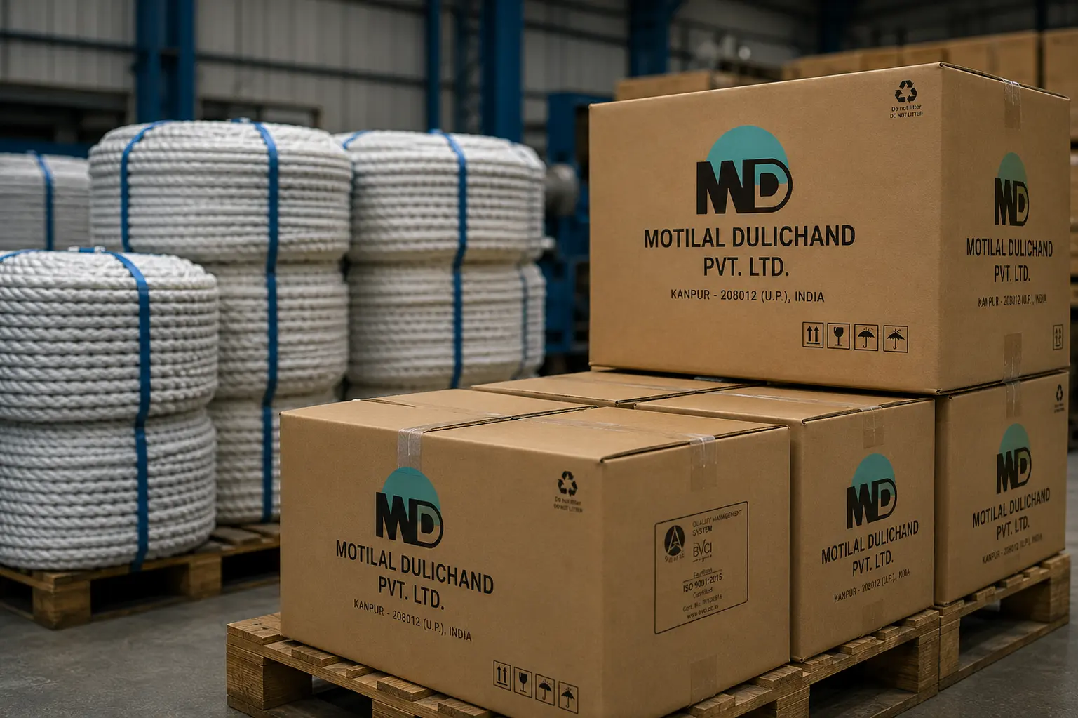 Quality inspection and packaging at MLDC